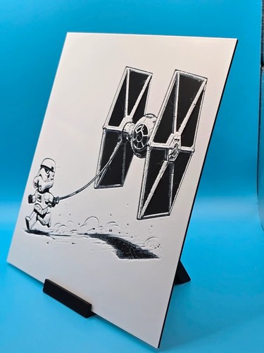 Tie fighter stormtrooper - tie, star