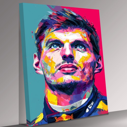 Max verstappen icon abstract - verstappen,
