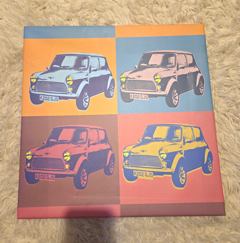 Mini car pop - pop, canvas
