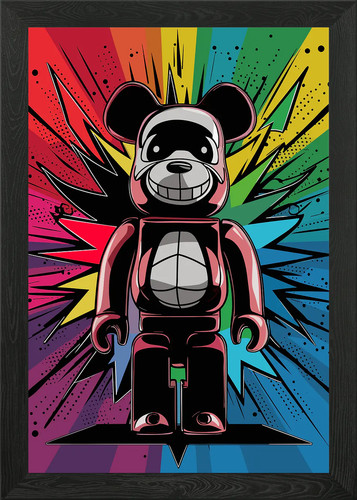 Pop art posters framed wall - pop,