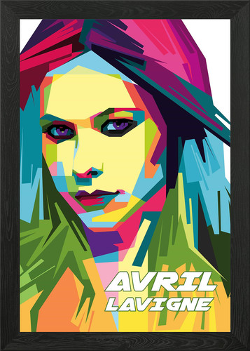 Avril lavigne pop art - lavigne,