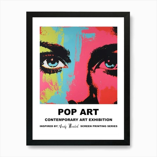 Poster eyes pop art - poster,