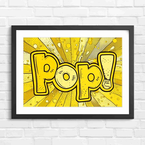 Bold pop art - bold,
