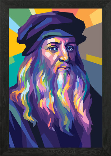 Leonardo vinci pop art - vinci,
