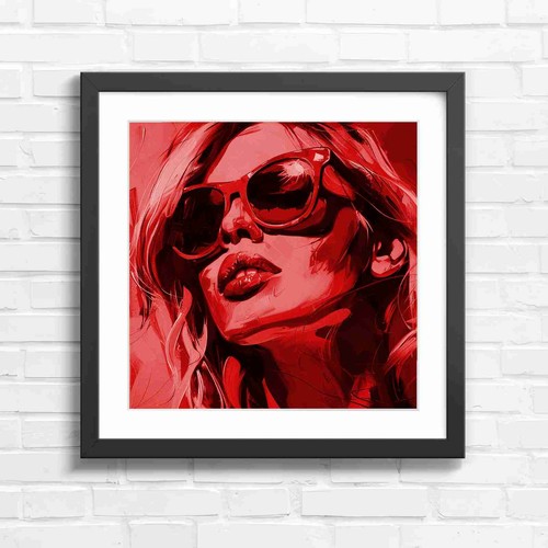 Bold pop art girl with - pop,