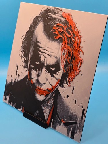 Joker batman comic 3d - joker, dc