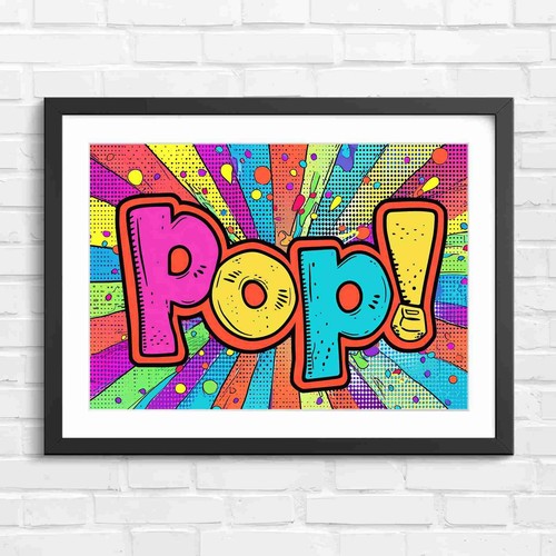 Bold pop art - art,