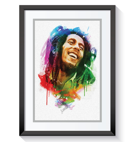 Bob marley framed - bob,