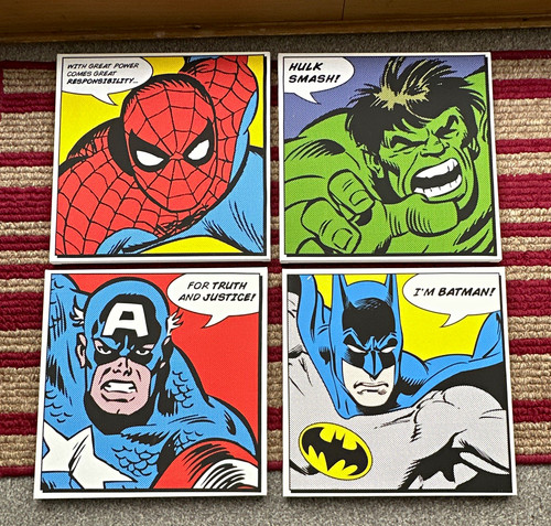Pop art comic canvas - pop, prints