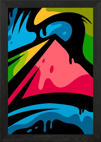 Pop art framed - pop,