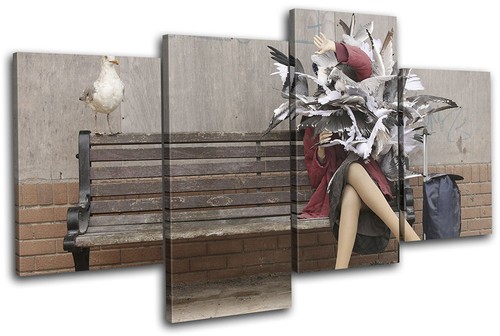 Graffiti pop seagulls - pop,