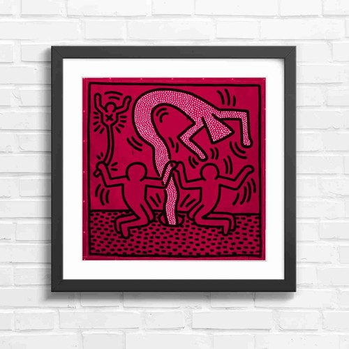 Bold red pop - red, art