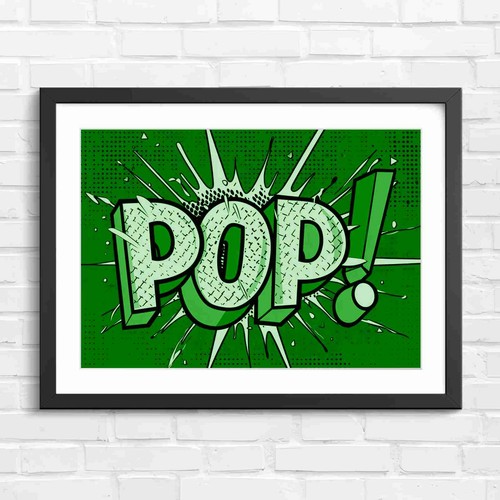 Bold pop art - bold,