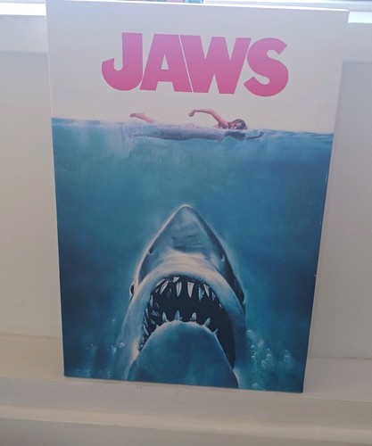Jaws movie poster - jaws, canvas