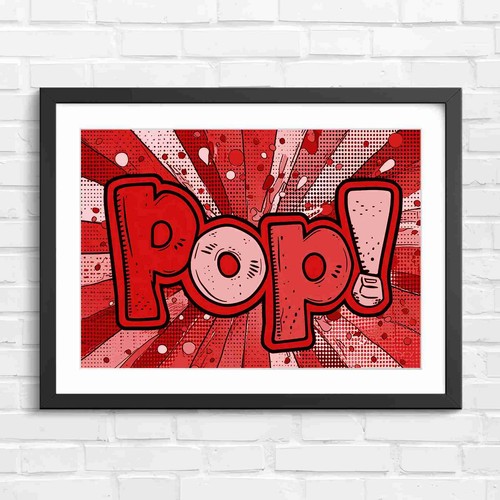 Bold pop art - bold,