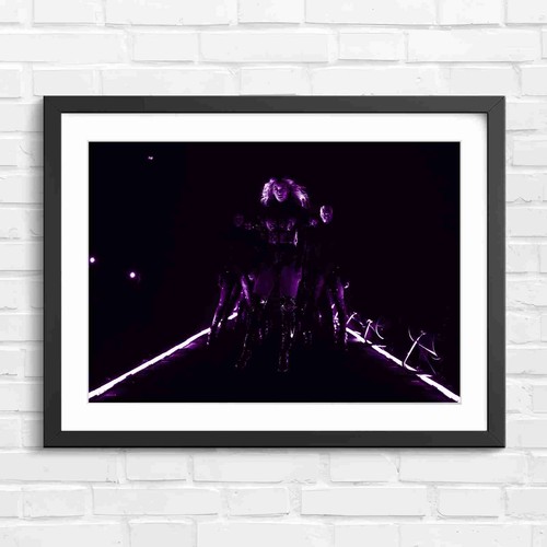 Bold pop star performance art - star,