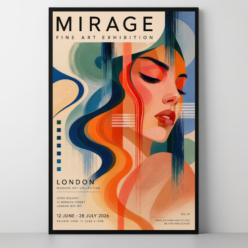 Abstract fine art - fine,