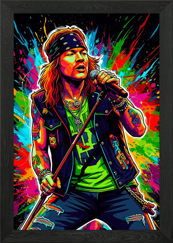 Axl rose pop - pop, portrait
