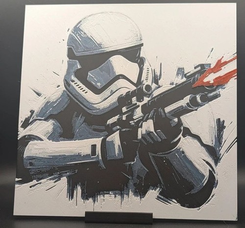 Star wars stormtrooper - star, 3d