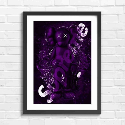 Dark pop art figure red - dark,