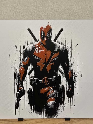 Deadpool printed wall - printed,