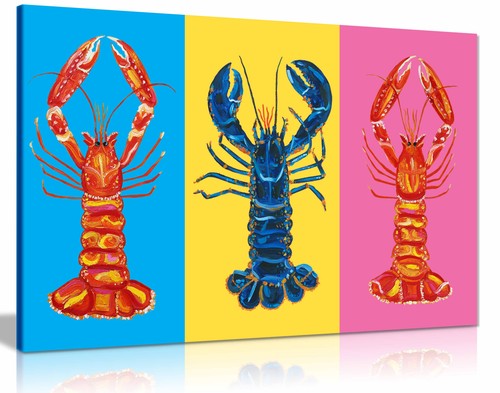 Lobster langoustines pop art - langoustines,