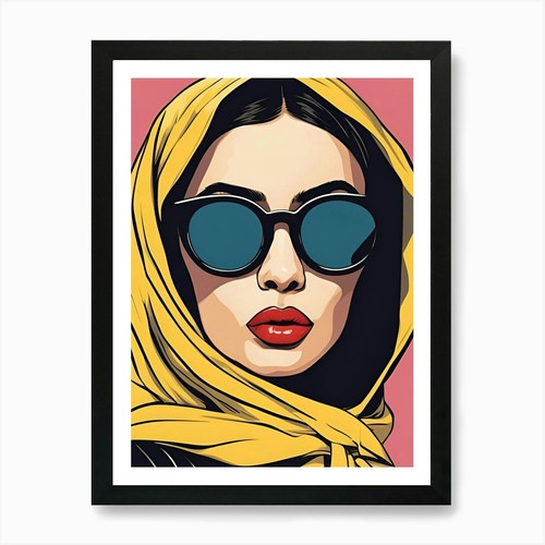 Chic woman sunglasses pop - chic,