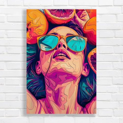 Vibrant pop portrait original - vibrant,