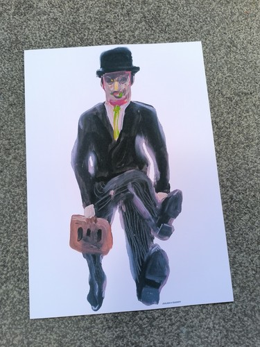 Pop culture reference painting - culture,