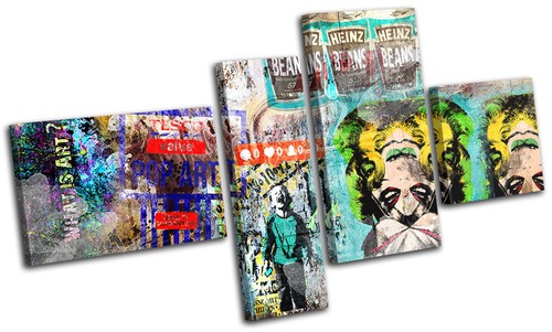 Abstract pop art graffiti - pop,