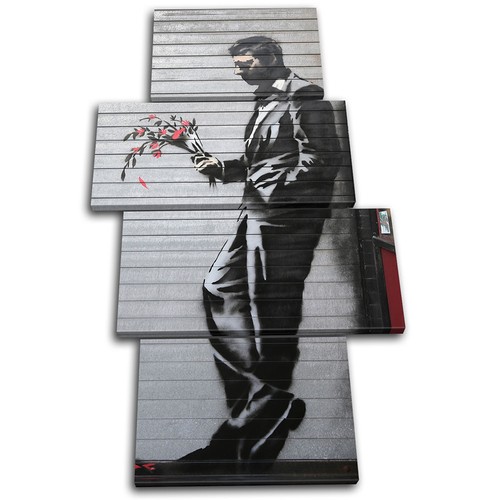 Graffiti pop banksy street - graffiti,