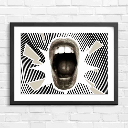 Pop art open - art,
