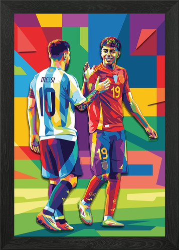 Messi and yamal - messi,