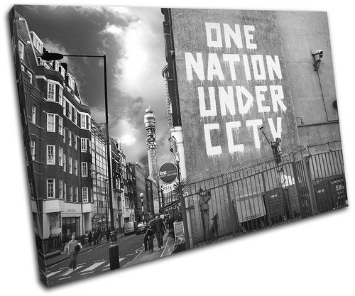 Graffiti pop cctv banksy - cctv,