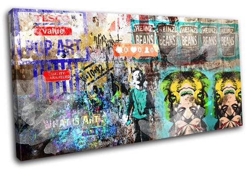 Abstract pop art graffiti - pop,