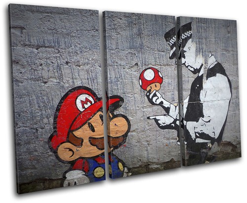 Graffiti pop mario mushroom - graffiti,