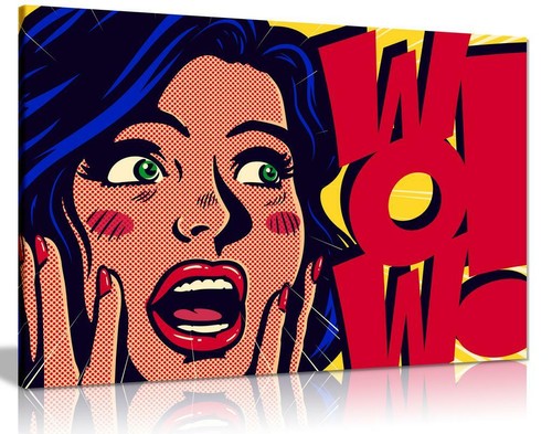 Modern pop art - art, wall