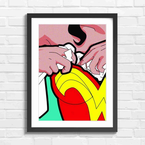 Bold comic style pop - comic,