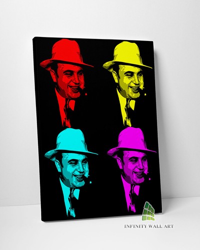 Pop art capone - canvas,