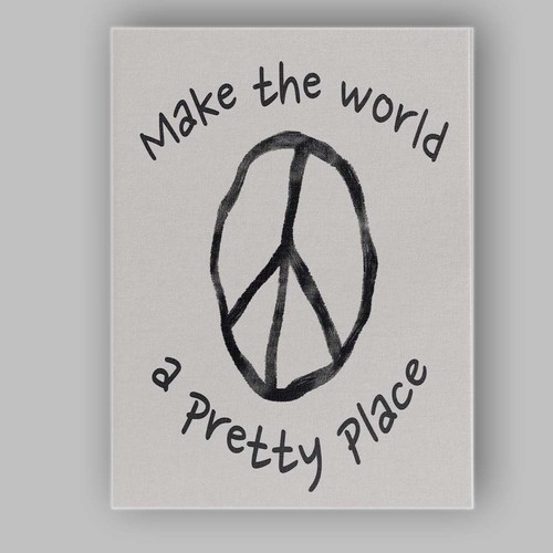 Canvas wall art - wall,