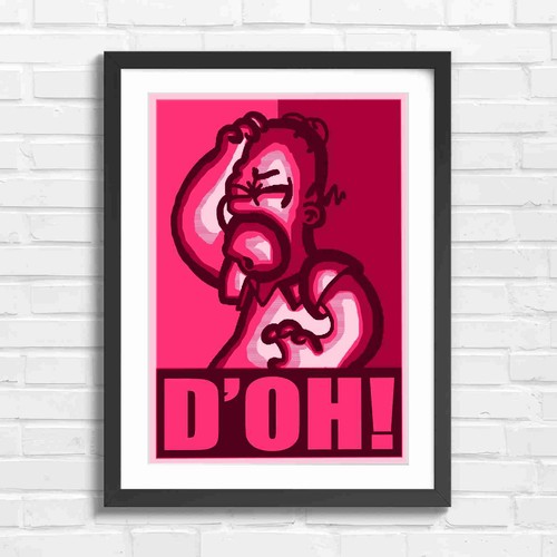 Bold doh quote - pop, pink