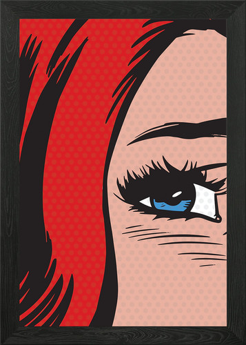 Pop art framed wall - 4,