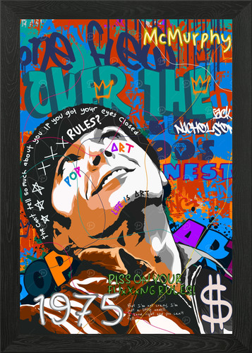 Pop art style - framed,